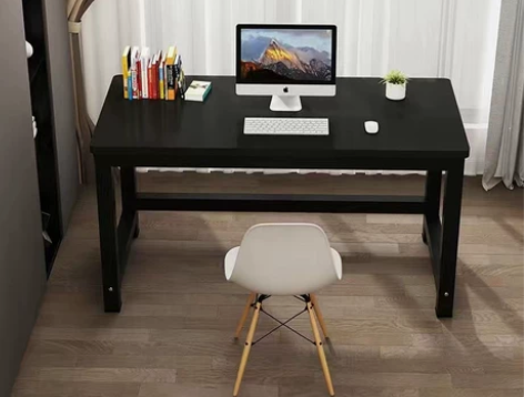 简易书桌电脑桌台式家用写字台卧室学习桌简约...