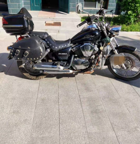 13年力帆大V双缸250电喷摩托车，只跑了...