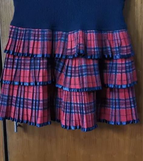 千禧辣妹土酷原宿朋克甜酷日系高腰蕾丝蛋糕裙...