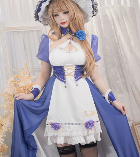 【全新包邮】uwowo悠窝窝原神丽莎同人女...