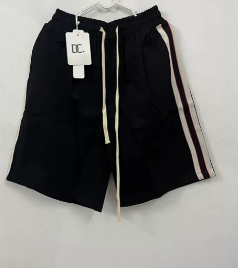 夏季休闲舒适日系卫裤2022个性潮流侧边织...