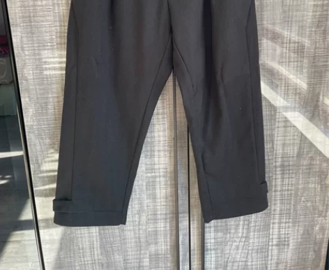 男士9分裤，摆着不好看，穿着特别好看，腰围...