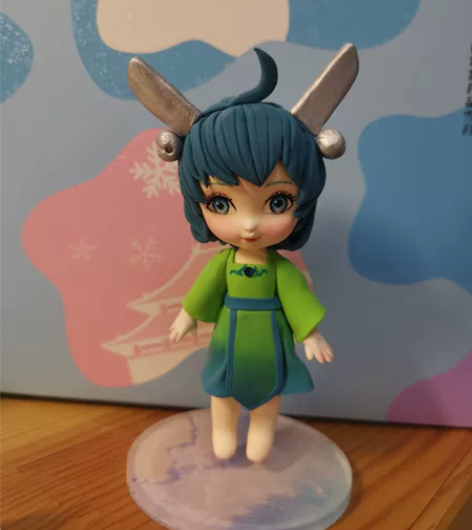 王者荣耀蔡文姬超轻粘土手办摆件 标价包邮