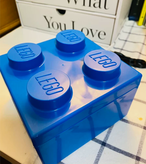 乐高LEGO盒子收纳盒餐盒零食盒零件盒食品...