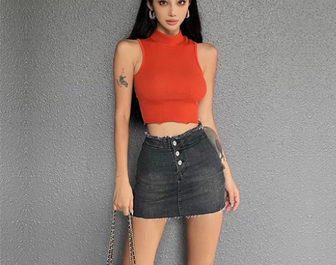 Helen 欧美风性感背心女遮副乳内搭外穿...