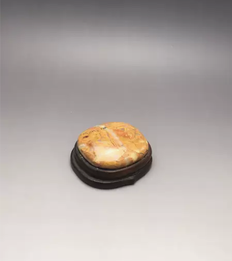 清代玛瑙石 如意头 现在可作为 镇纸使用 ...