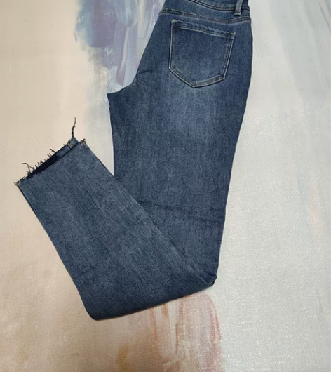 真维斯牛仔裤，穿过两次，冬季加绒厚款，直筒...