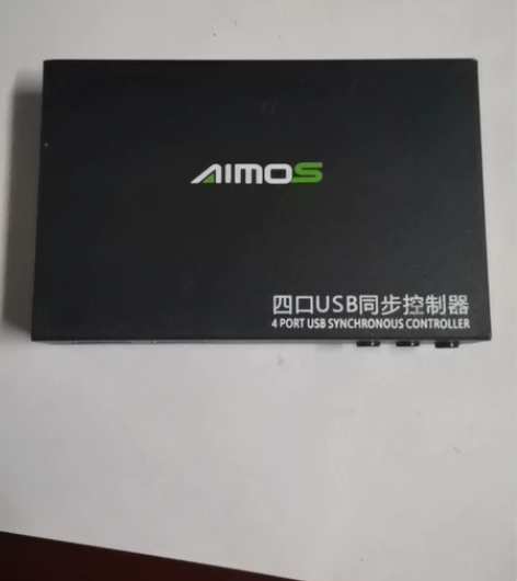 二手一台KVM切换器1控4 USB键盘鼠标...