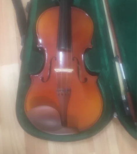 4/4虎纹小提琴低价转让。学不会让有缘人使...