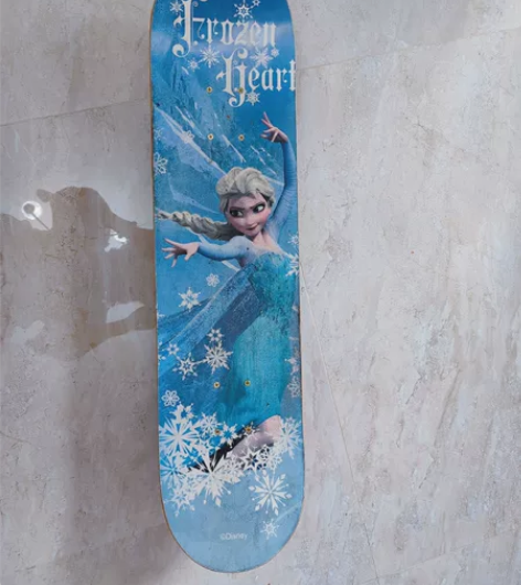 Mesuca冰雪奇缘儿童滑板，半年前购入，...