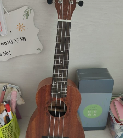 初学尤克里里 玩了3次，学了一下不会，一直...