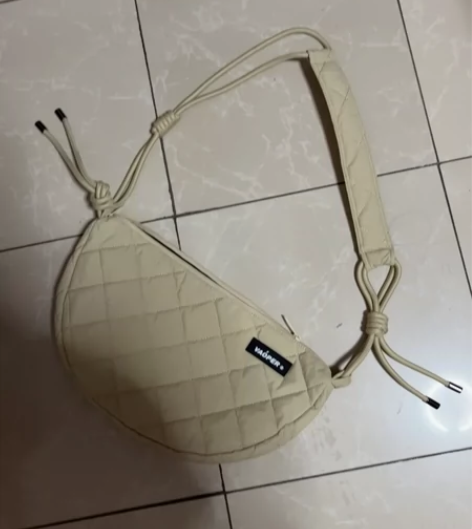 VAOPER喂牌秋冬斜挎包男士潮牌运动羽绒...