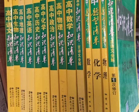 高中知识清单有数学语文英语历史地理政治生物...