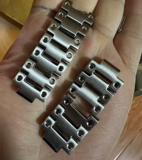 卡西欧小银块 表链 一共13节 可以单出 ...