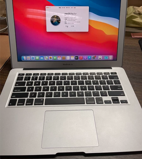 苹果笔记本makbookair  18年激...