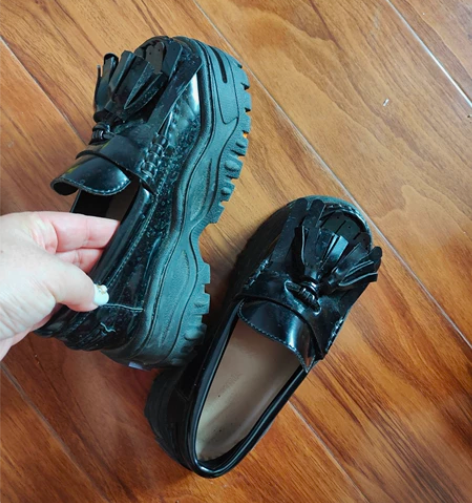 超级可爱萝莉的大头娃娃鞋，全皮，40包邮不...