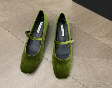 粗跟法式玛丽珍鞋女鞋子2022年春秋新款丝...