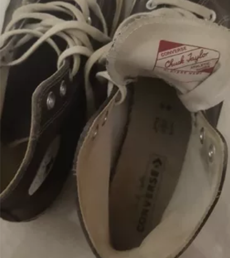 匡威的1970s569购入的就鞋后跟稍微有...