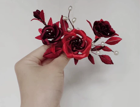 【可换】玫瑰缠花 二妞开放授权，做了拿来搭...