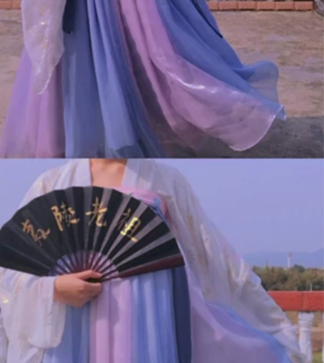 【暖春战疫】【艺缕原创一云鹤】汉服女仙气齐...