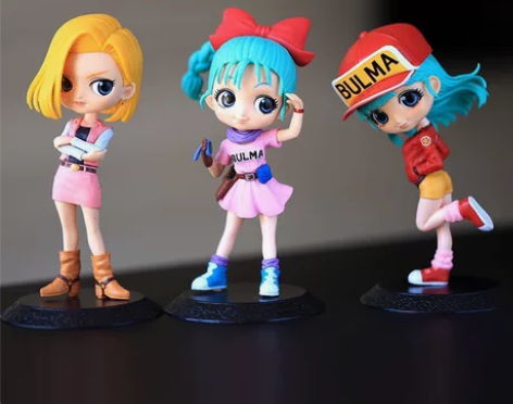 特价全新3款七龙珠 布尔玛 人造人18号 ...