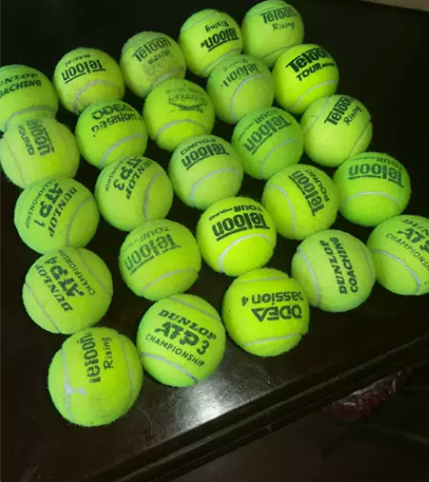 网球几个牌子的。25只。75元。拿走谢谢合...