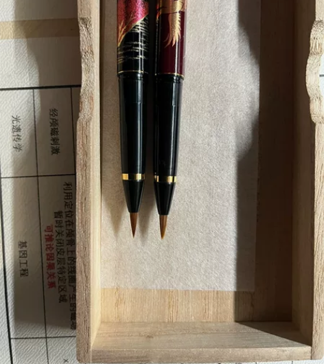 日本Kuretake吴竹莳绘物语科学毛笔万...