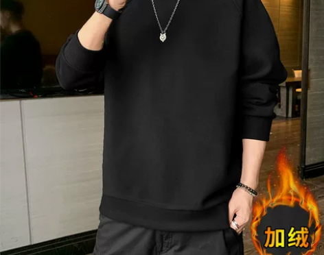 批发价还包邮2022纯色男士长袖t恤男秋冬...