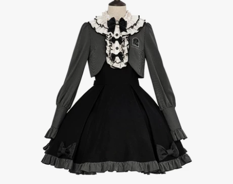 玻璃纸之夜维奥尔小夜曲假两件op m码 无...