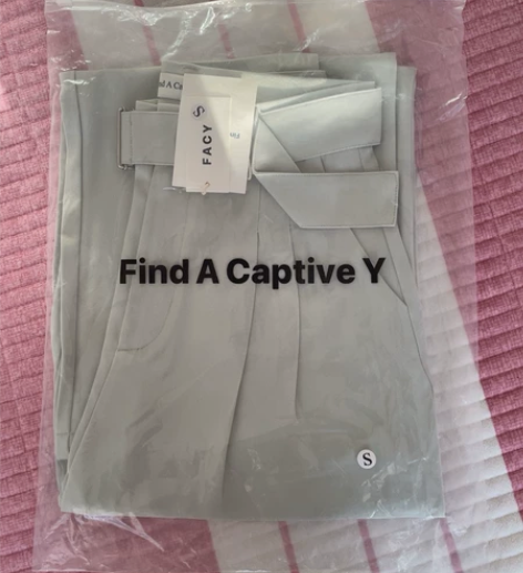 凉感西装裤防晒裤女s码，全新带吊牌，不议价...