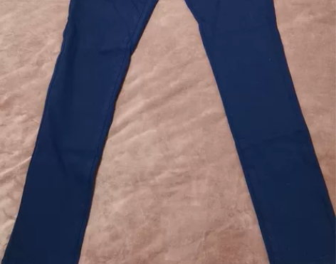 休闲裤女全新，藏青色实际颜色比图片暗，面料...