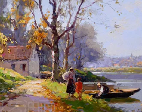 装饰画 装饰画挂画欧式油画客厅卧室美式乡村...