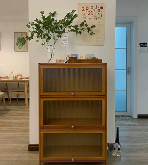 实体垮了！急用钱！处理全新高颜值复古收纳柜...