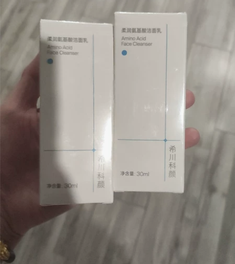 希川科颜柔润氨基酸洁面温和清洁敏感肌不紧绷...
