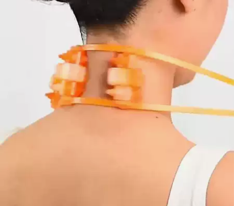 全新包邮拉手滚珠拉背条按摩器手动拉背神器拉...