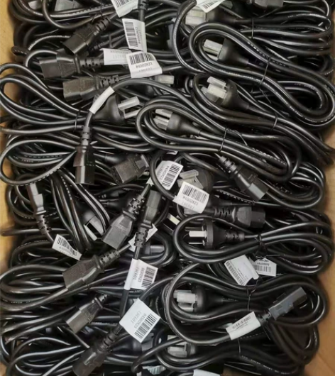 1.8米3米原装国标品字尾电源线电脑主机显...