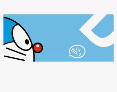 包邮!达尔优鼠标垫,机器猫,全新!中奖所得...