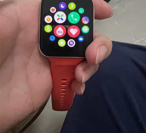 OPPO watch2 橘金色。GPS+e...