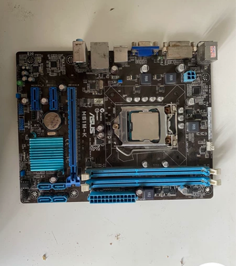 华硕H61M-K主板+g1610处理器，拆...