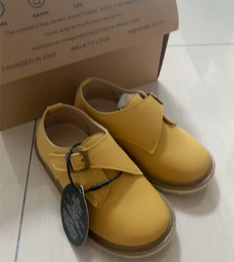 Topstar 男女儿童皮鞋复古小皮鞋英伦...