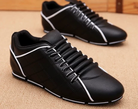 百搭休闲小皮鞋潮流夏季透气男鞋豆豆鞋潮鞋2...