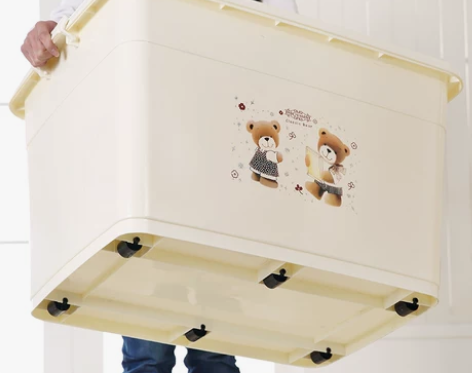 收纳箱塑料特大号装衣服零食玩具整理箱塑料家...