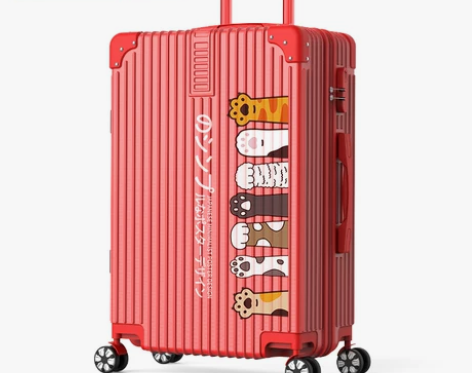 行李箱女网红ins旅行男拉杆箱28日系新密...