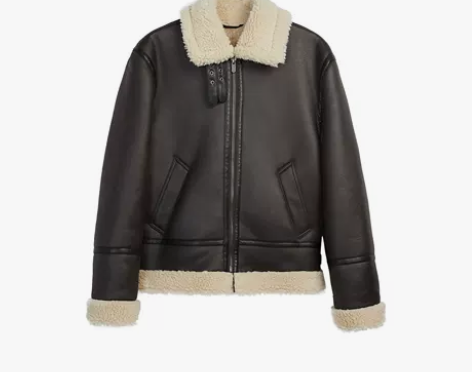 ZARA【打折】 新款 男装 冬季仿皮仿羊...