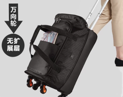 Lucky Club品牌拉杆背包旅行包女男...