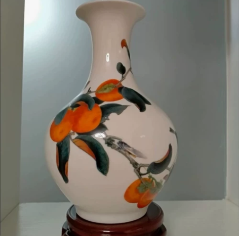 景德镇陶瓷器玄关花瓶家居装饰品客厅摆件插花...