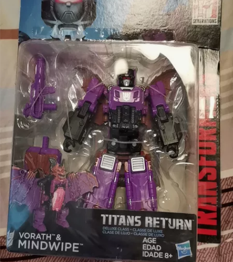 孩之宝港版变形金刚泰坦归来蝙蝠魔全新现货。...