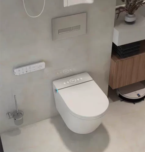 TOTO一体式壁挂式智能马桶全自动壁挂式马...
