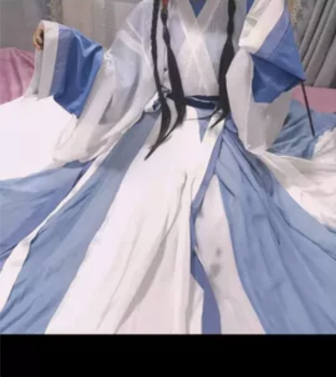 南阁原创【无名 有茗】男女款晋制一片式裙交...