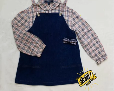 【佛系出】Burberry100a背带裙，...